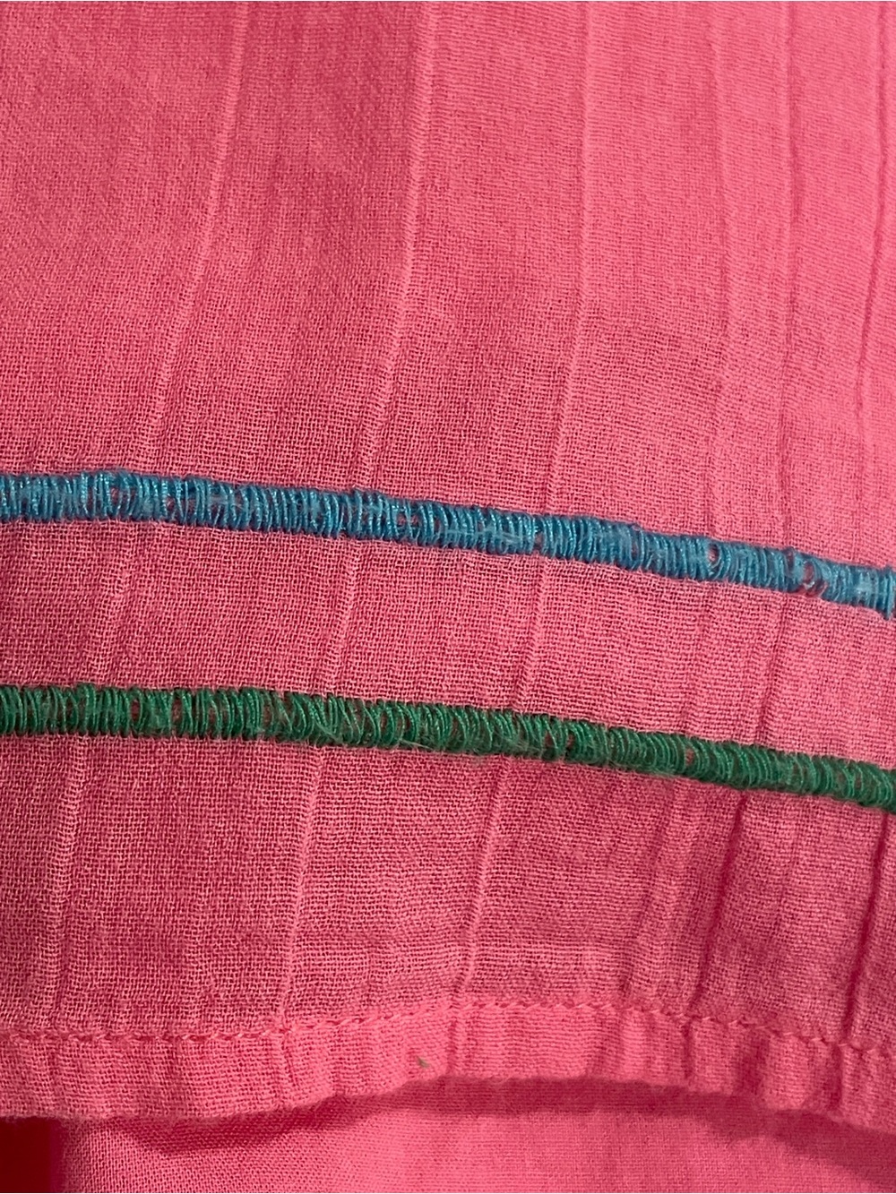 Crown & Ivy Tropical Embroidered Top - Picture 5 of 9